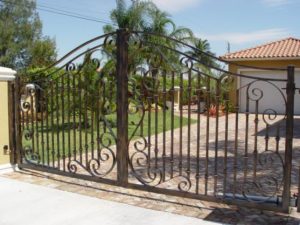 Installation of Iron Entry Gates in Rockwall